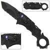 Field Scout Spring Assist Tactical Rescue Emergency Knife - TOPHATTER'S ARMORY DEALS Collectible Weapons - Tophatter Daily Deals