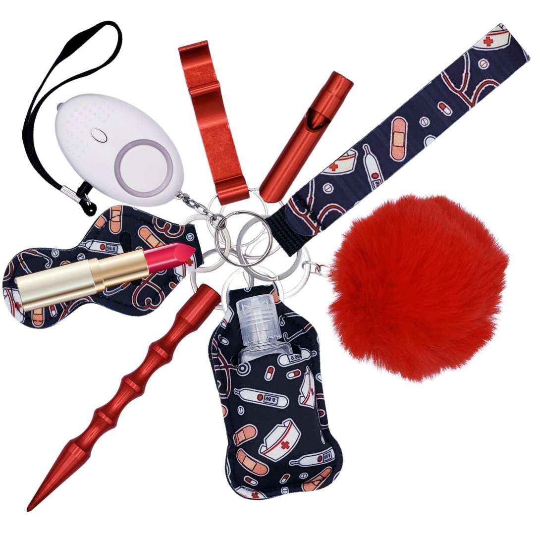 Fight Fobs® Medical Nurse/Doctor Self Defense Key Chain Gift Set Self-Defense Keychains - Tophatter Daily Deals
