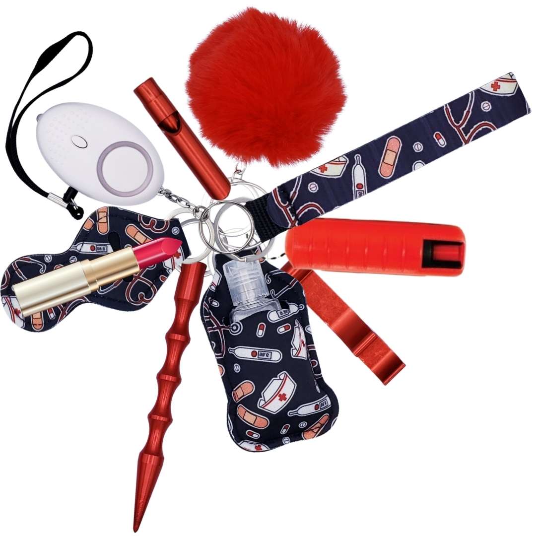 Fight Fobs® Medical Nurse/Doctor Self Defense Key Chain Gift Set Self-Defense Keychains - Tophatter Daily Deals