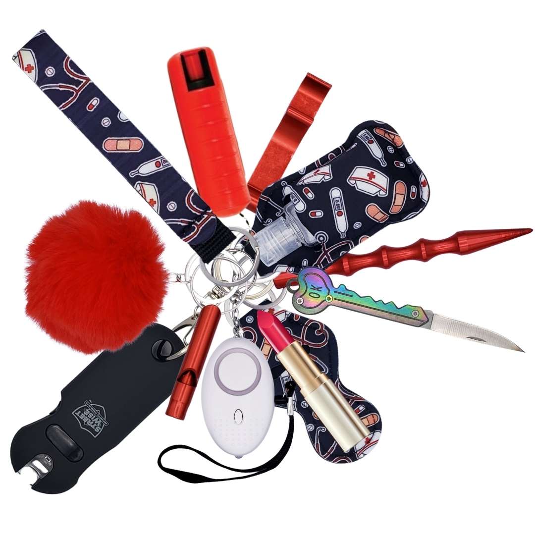 Fight Fobs® Medical Nurse/Doctor Self Defense Key Chain Gift Set Self-Defense Keychains - Tophatter Daily Deals