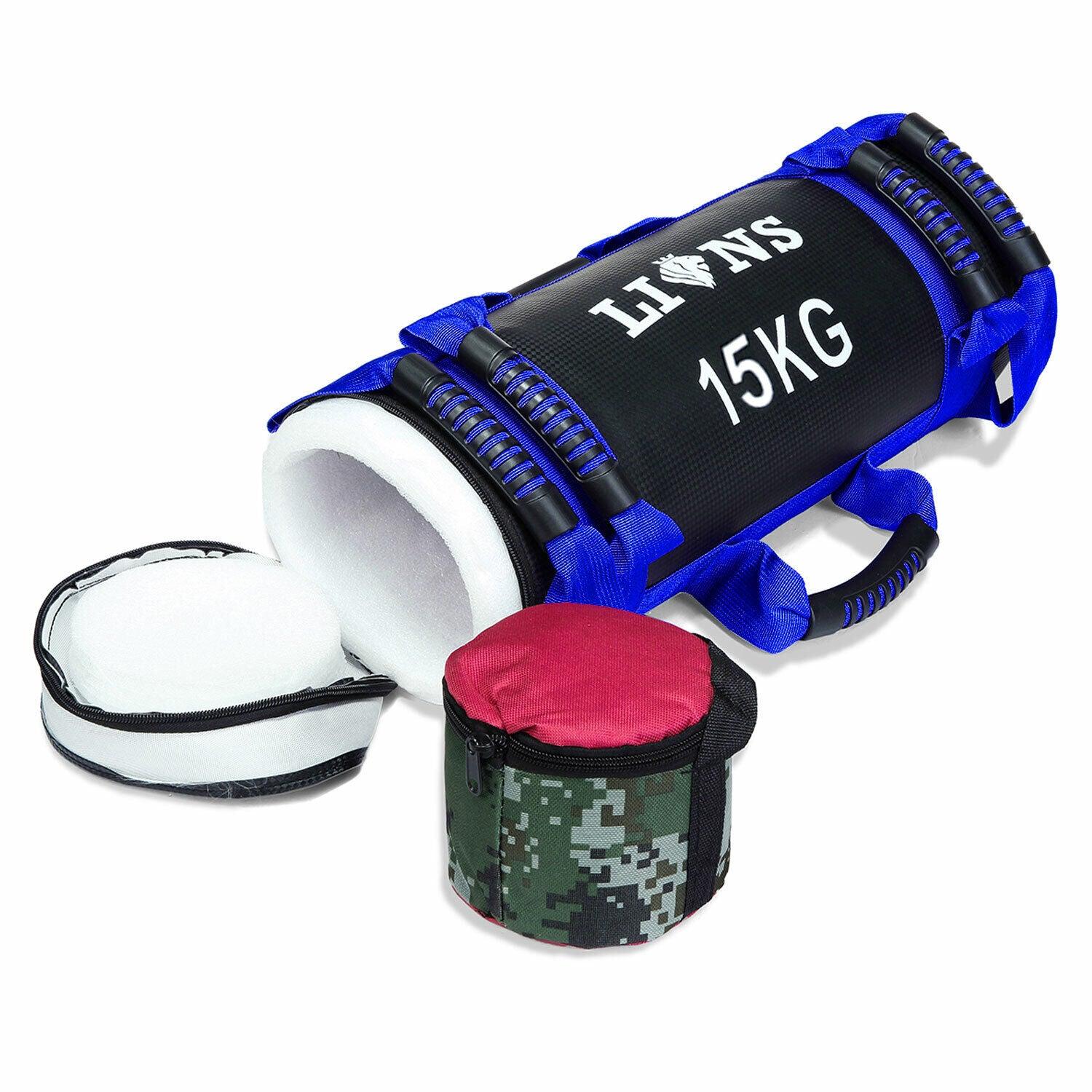 Weighted Bags for Exercise - 5Kg-25Kg Power Bag Weight Lifting Gym Training Exercise & Fitness - Tophatter Daily Deals