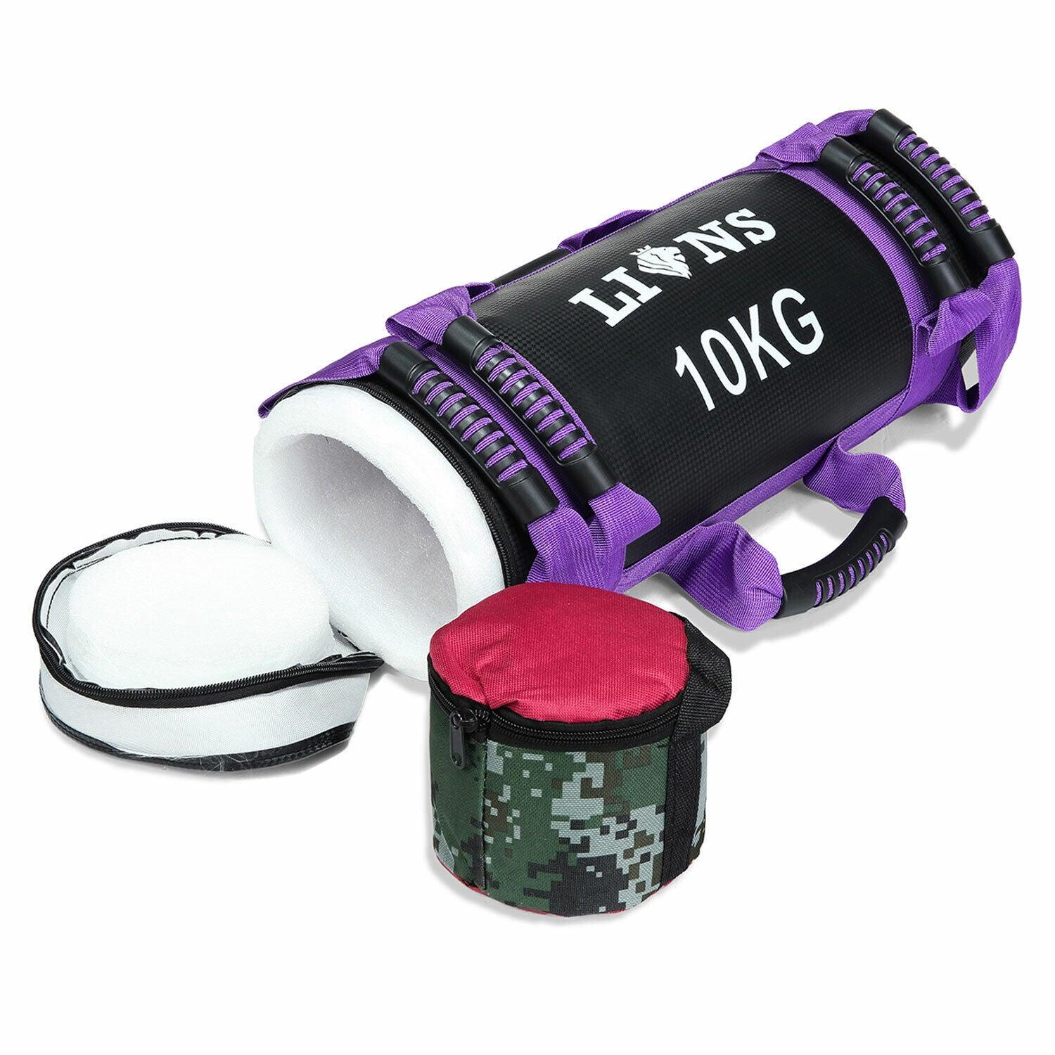 Weighted Bags for Exercise - 5Kg-25Kg Power Bag Weight Lifting Gym Training Exercise & Fitness - Tophatter Daily Deals