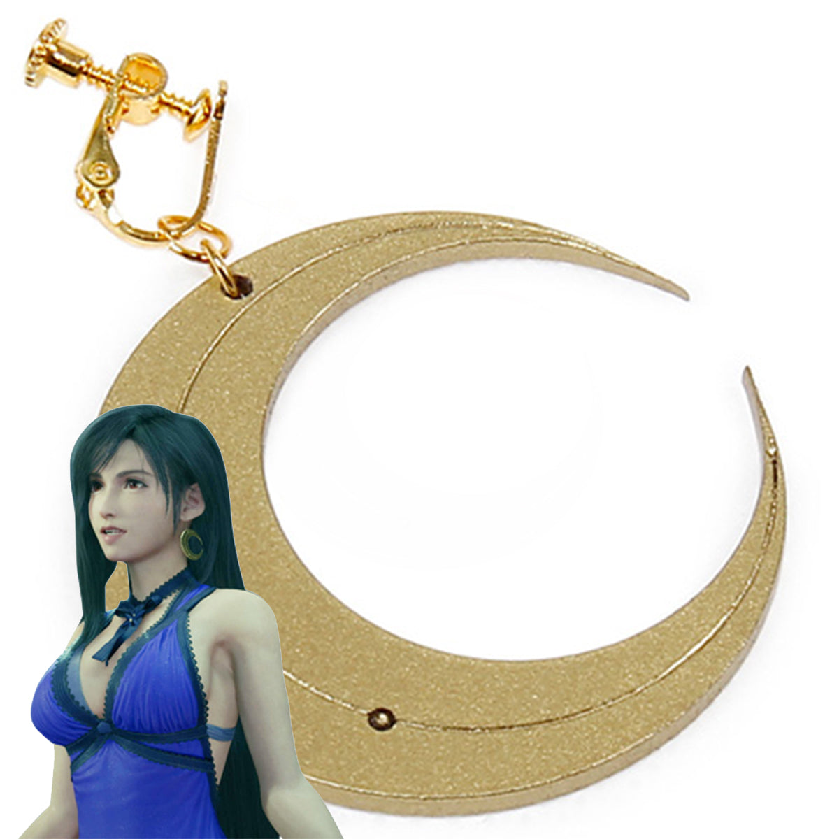 Final Fantasy VII Remake FF7 Tifa Lockhart Earring Cosplay Accessory Prop Prop - Tophatter Daily Deals