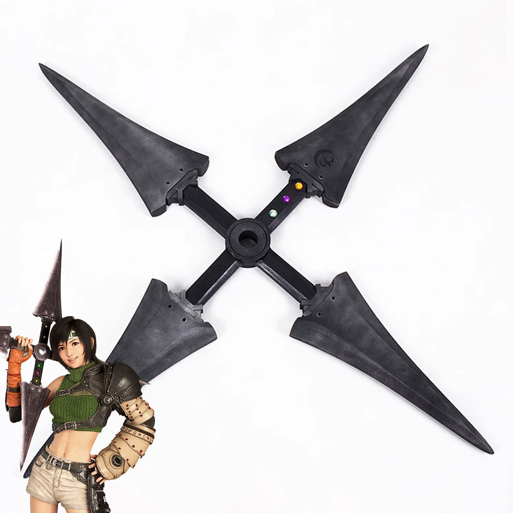 Final Fantasy VII Remake Intergrade FF7 Yuffie Kisaragi Cosplay Weapon Prop Prop - Tophatter Daily Deals