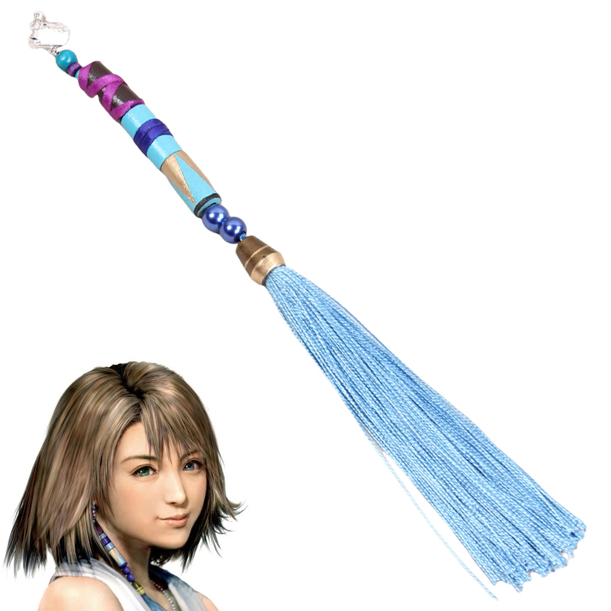 Final Fantasy X FF10 Yuna Ear clip Cosplay Accessory Prop Prop - Tophatter Daily Deals