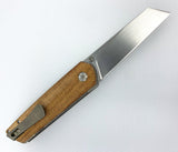 Brian Brown Knives Finch - M390 Steel - Natural Micarta Handle - CLOSEOUT Knives - Tophatter Daily Deals