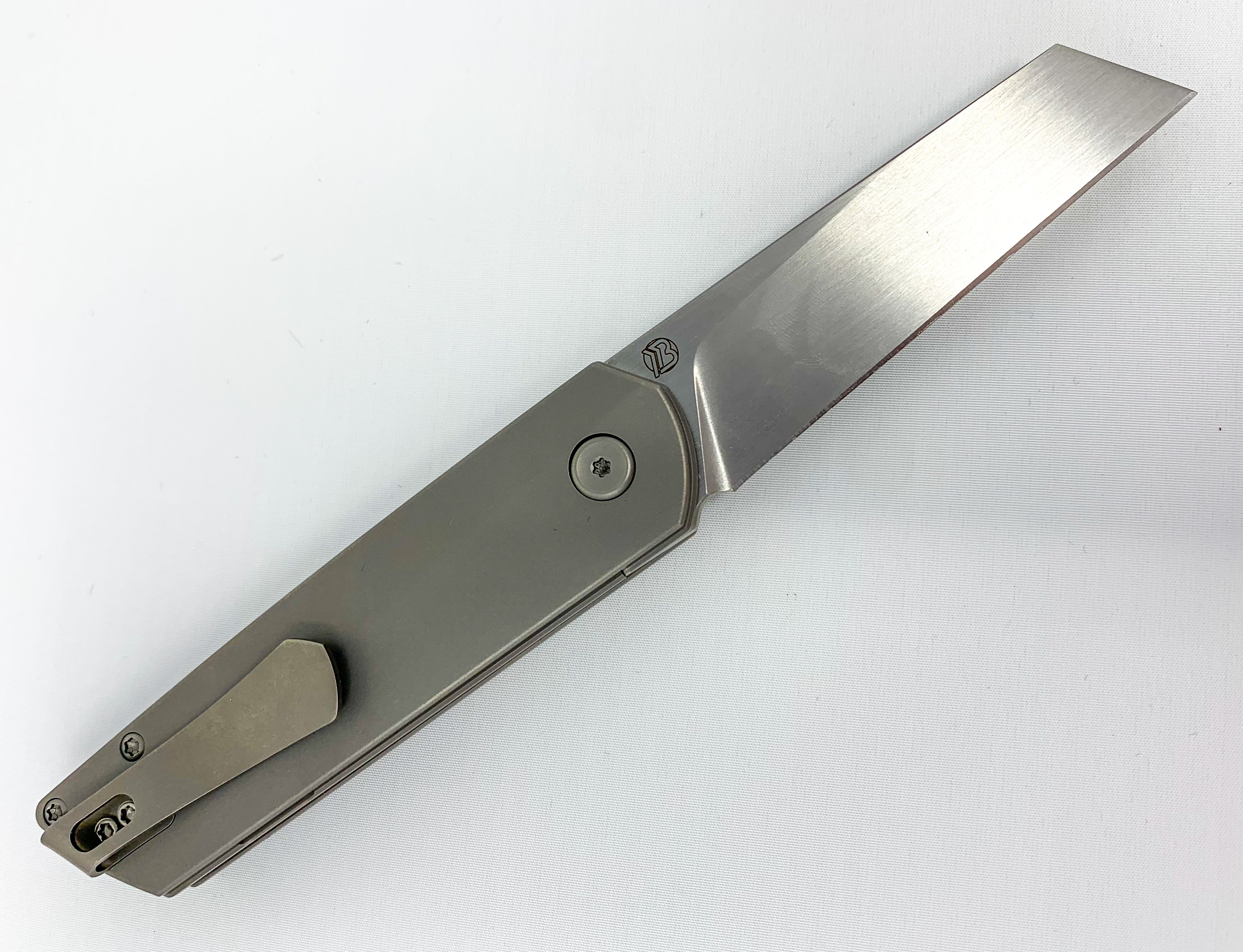 Brian Brown Knives Finch - M390 Steel - Titanium Handle - CLOSEOUT Knives - Tophatter Daily Deals