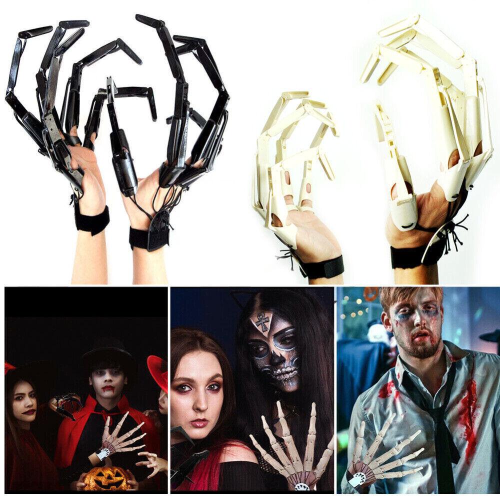 Articulated Finger Extension - 1Pair Halloween Hand Finger Extensions Cosplay Party Decoration UK Festive & Franchise - Tophatter Daily Deals