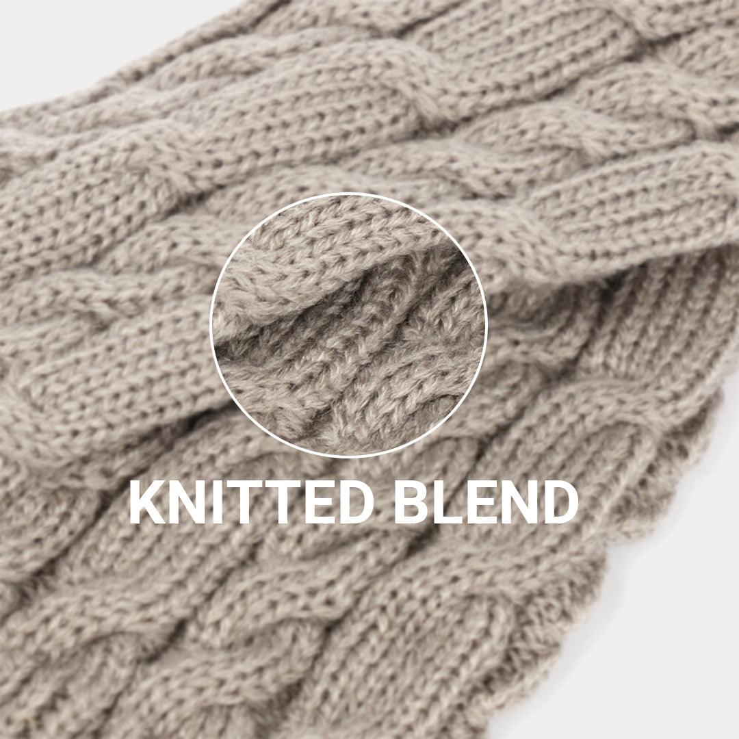 Thermal Fingerless Gloves - Women Wrist Arm Knitted Mitten Long Winter Hand Warmer Fingerless Ladies Gloves Gloves - Tophatter Daily Deals