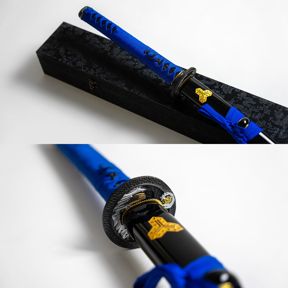 Fire and Steel - Azure Tempest Katana (Battle Ready) Fire and Steel Exclusive - Tophatter Daily Deals