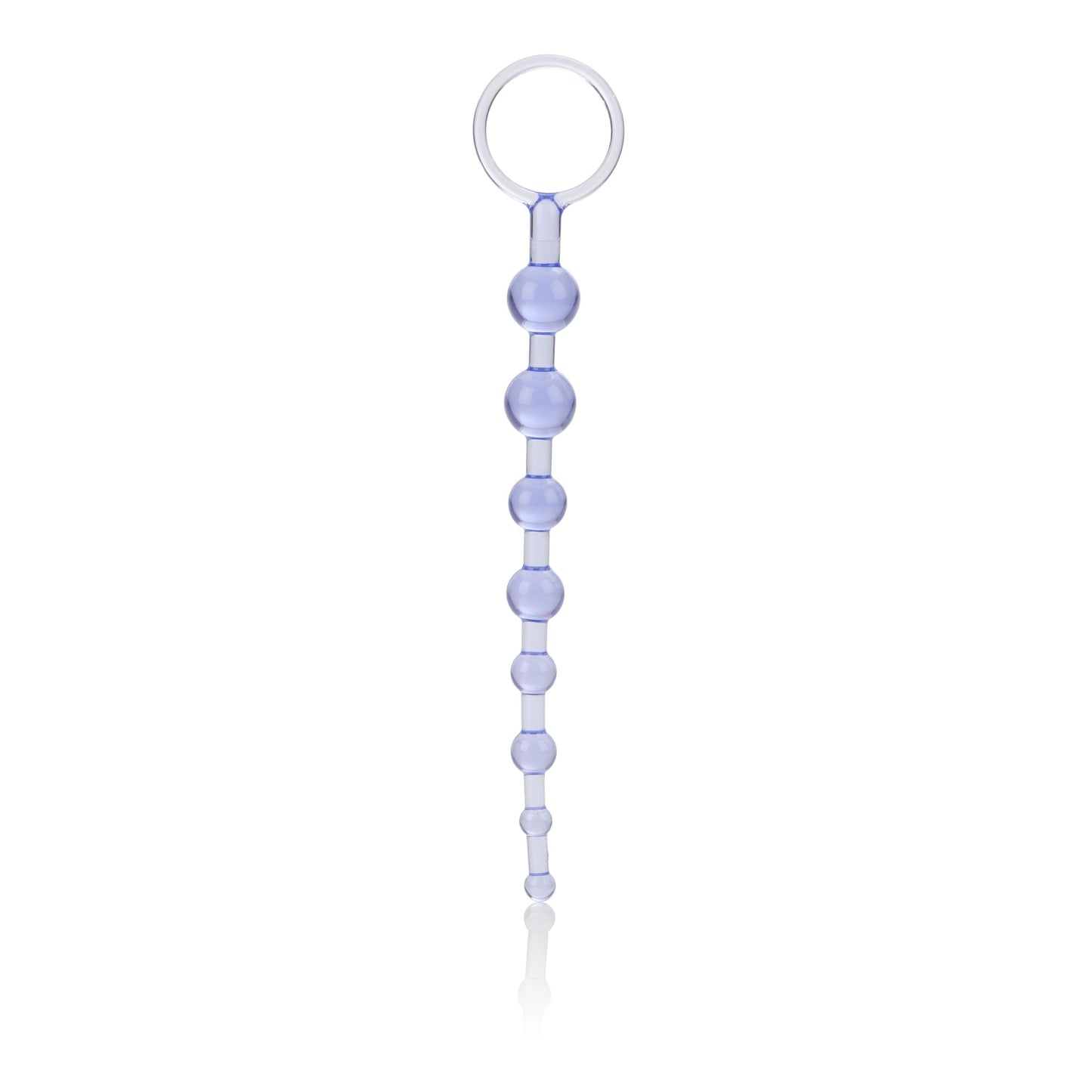 First Time Love Beads Purple Slim Graduated Flexible Anal Beads with EZ Retrieval Ring > Anal Range > Anal Beads - Tophatter Daily Deals