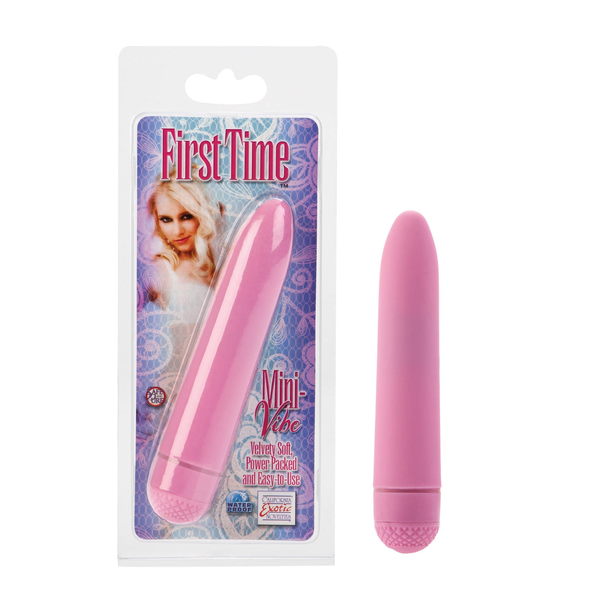 First Time Mini-Vibe Pink 4.5 Inch Compact Multi-Speed Waterproof Massager > Vibrators > Mini Vibrators - Tophatter Daily Deals