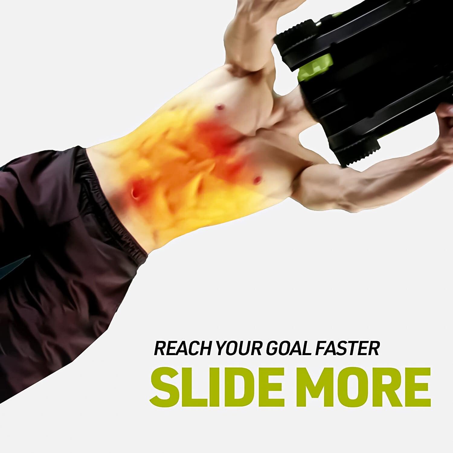 Rollout Wheel Abs - Fitness Skateboard Ab wheel Roller Exercise & Fitness - Tophatter Daily Deals