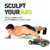 Rollout Wheel Abs - Fitness Skateboard Ab wheel Roller Exercise & Fitness - Tophatter Daily Deals