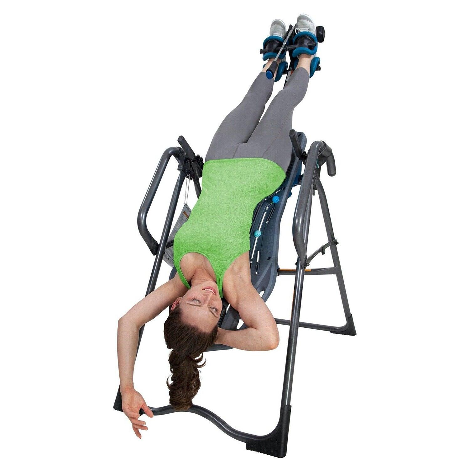 Best Inversion Table - X3 Inversion Table Neck Relax & Restore Duo Posture Restore Exercise & Fitness - Tophatter Daily Deals