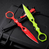 Fixed Blade TacticalKnife COMBO SOCP Dagger3.22" Blade, K sheath - Tophatter Daily Deals