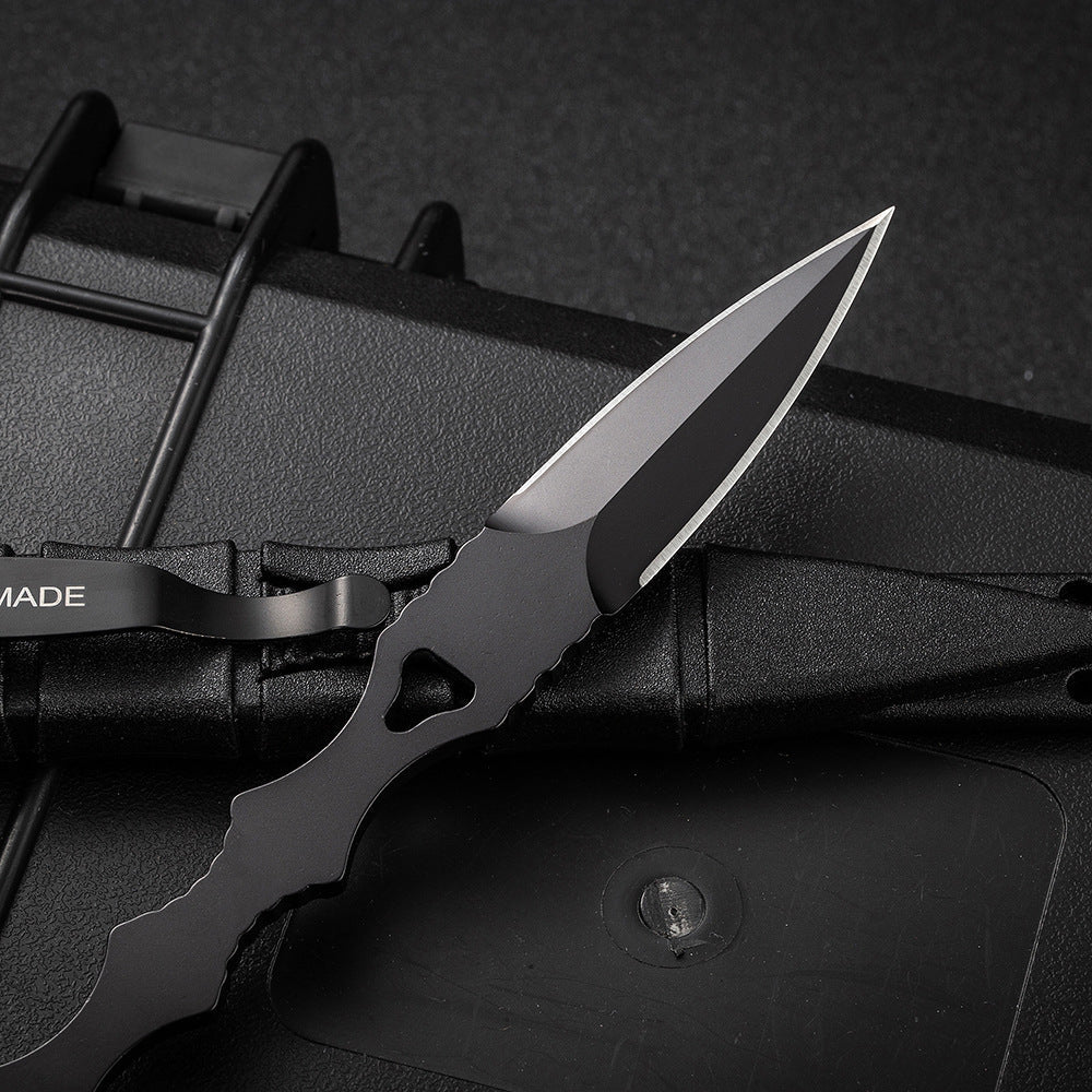 Fixed Blade TacticalKnife COMBO SOCP Dagger3.22" Blade, K sheath - Tophatter Daily Deals