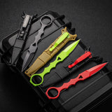 Fixed Blade TacticalKnife COMBO SOCP Dagger3.22" Blade, K sheath - Tophatter Daily Deals