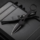 Fixed Blade TacticalKnife COMBO SOCP Dagger3.22" Blade, K sheath - Tophatter Daily Deals