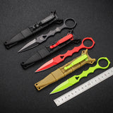 Fixed Blade TacticalKnife COMBO SOCP Dagger3.22" Blade, K sheath - Tophatter Daily Deals