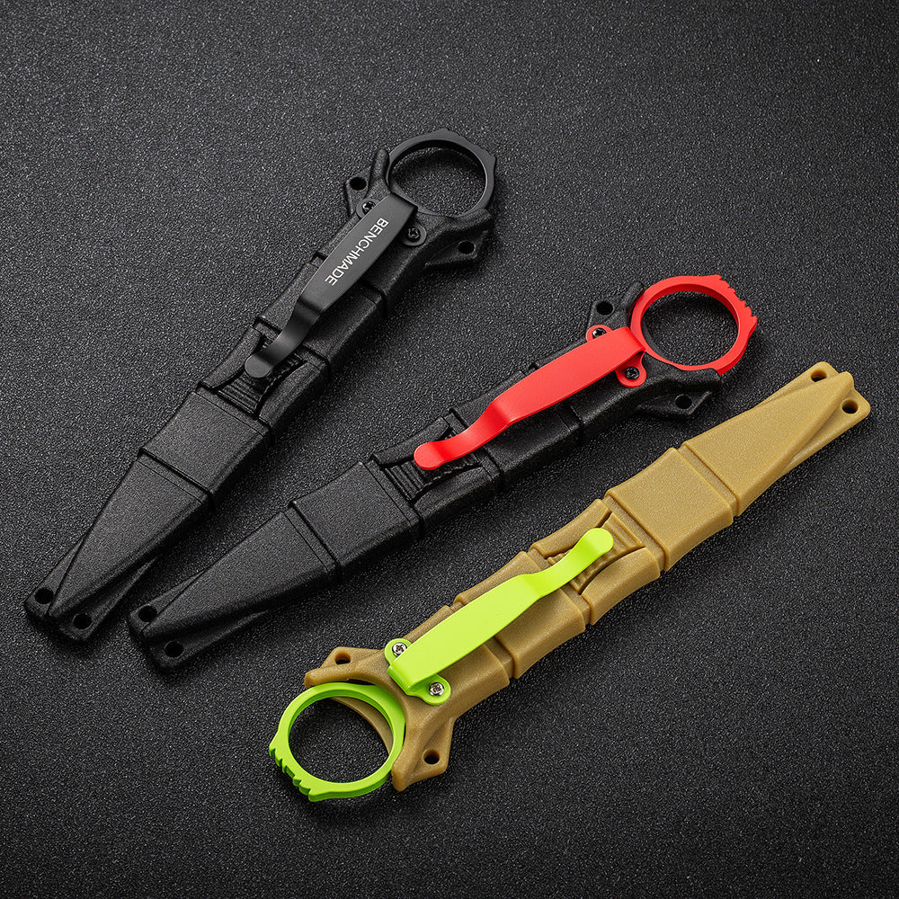 Fixed Blade TacticalKnife COMBO SOCP Dagger3.22" Blade, K sheath - Tophatter Daily Deals