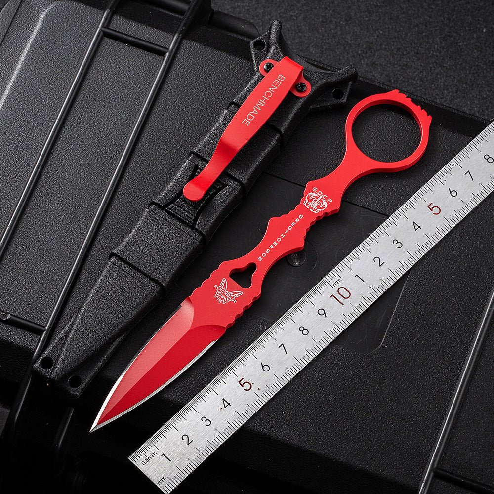 Fixed Blade TacticalKnife COMBO SOCP Dagger3.22" Blade, K sheath - Tophatter Daily Deals