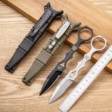 Fixed Blade TacticalKnife COMBO SOCP Dagger3.22" Blade, K sheath - Tophatter Daily Deals