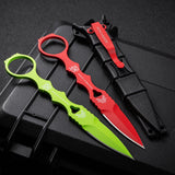 Fixed Blade TacticalKnife COMBO SOCP Dagger3.22" Blade, K sheath - Tophatter Daily Deals