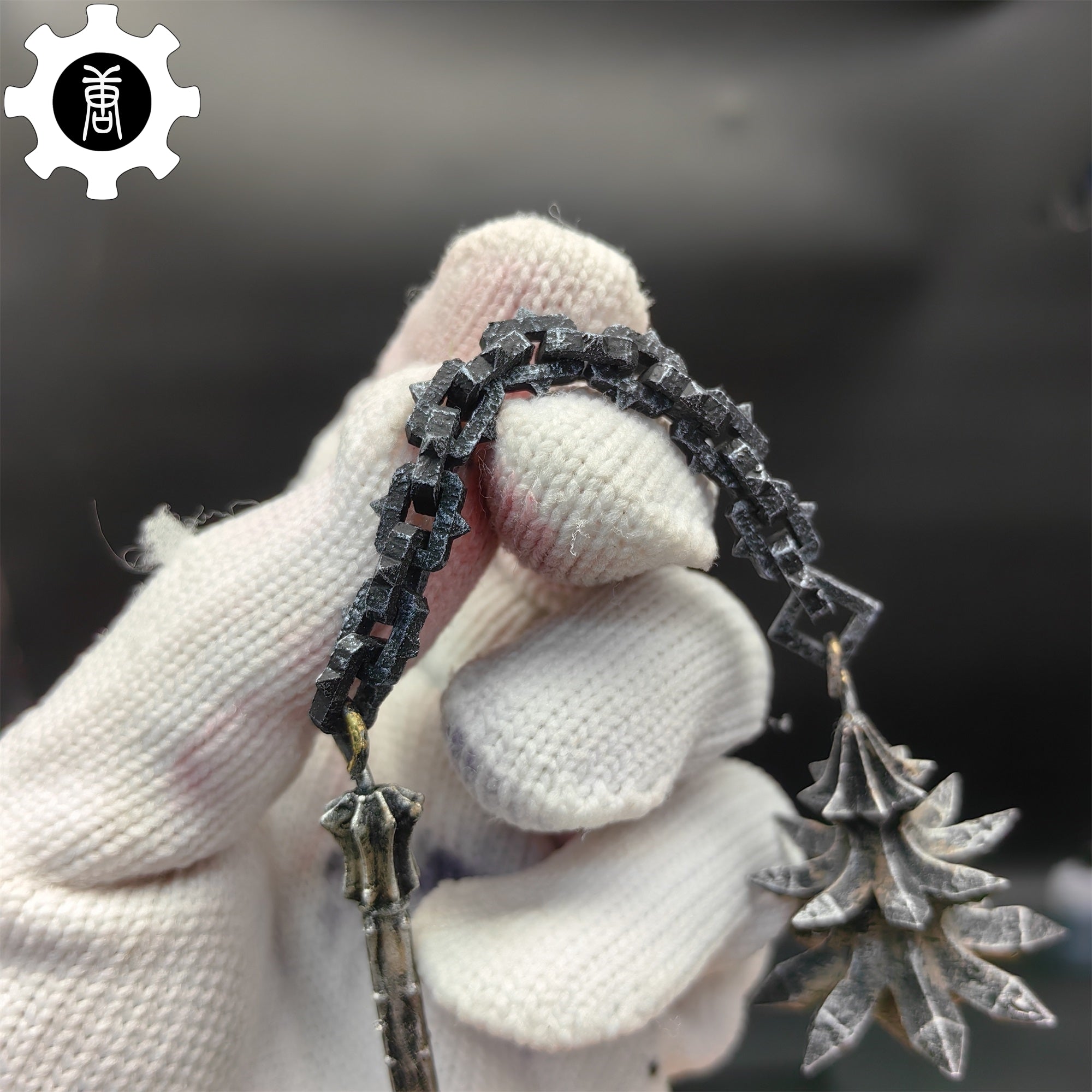 3D Printed 1: 12 Scale Flail Of The Witch-King Replica - Tophatter Daily Deals