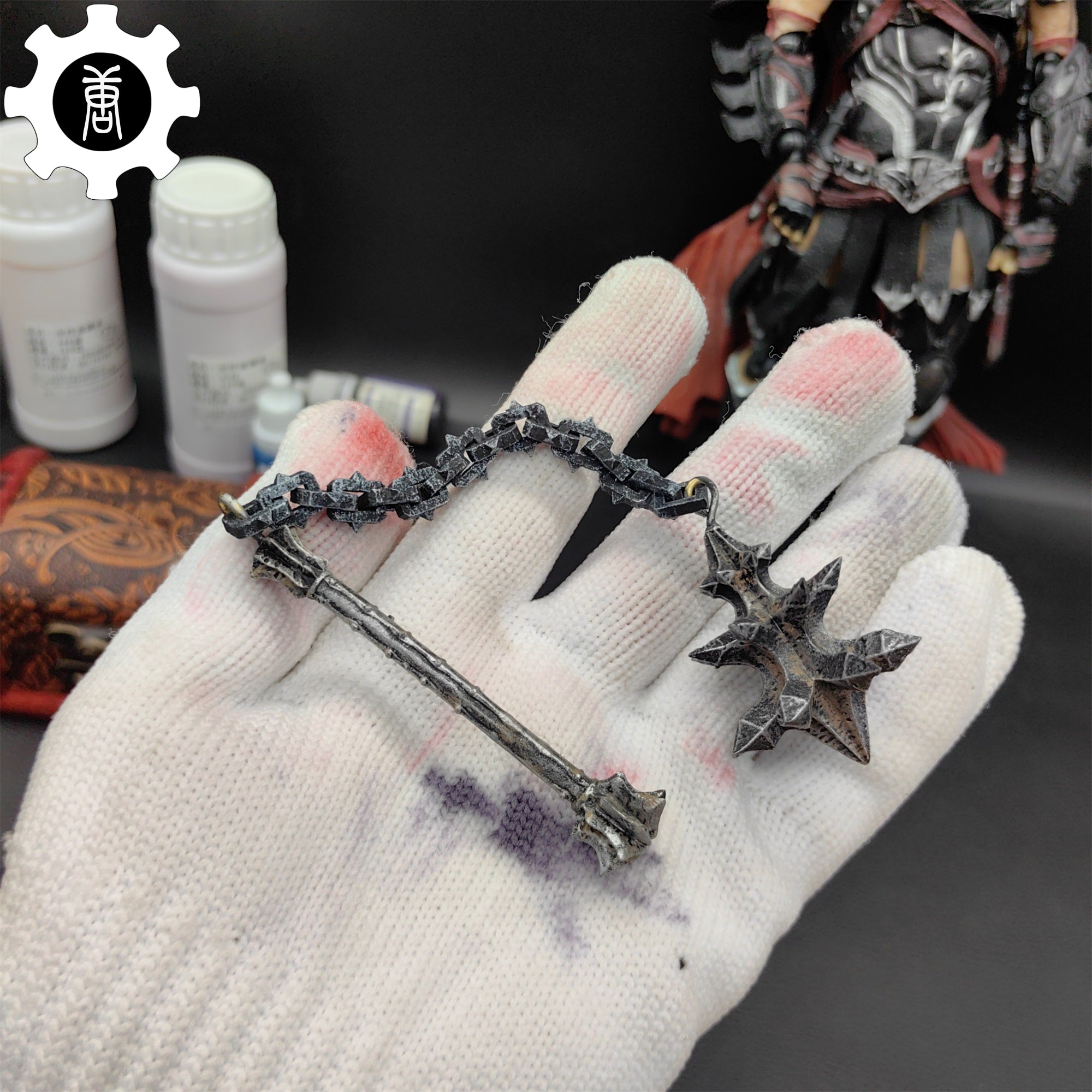 3D Printed 1: 12 Scale Flail Of The Witch-King Replica - Tophatter Daily Deals