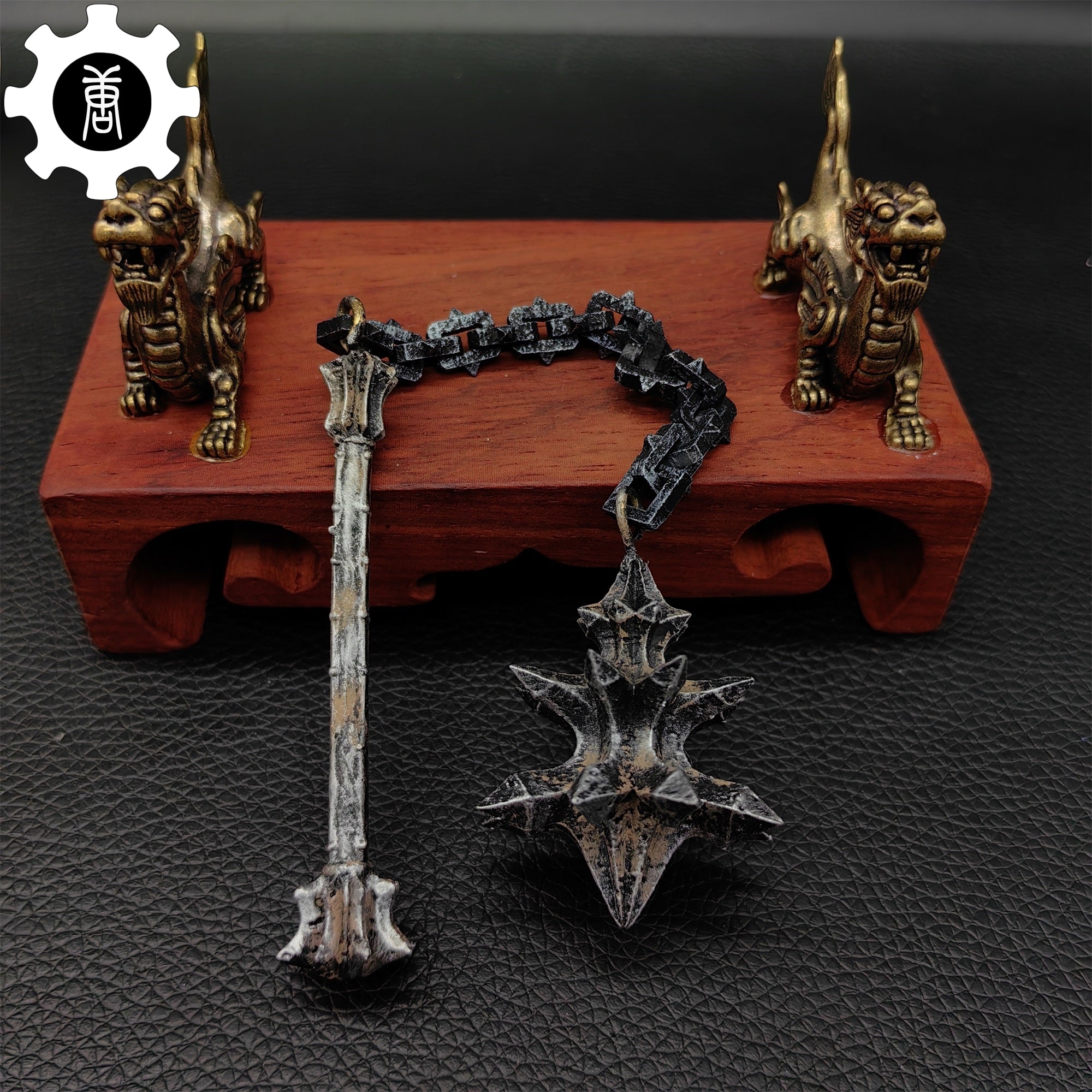 3D Printed 1: 12 Scale Flail Of The Witch-King Replica - Tophatter Daily Deals