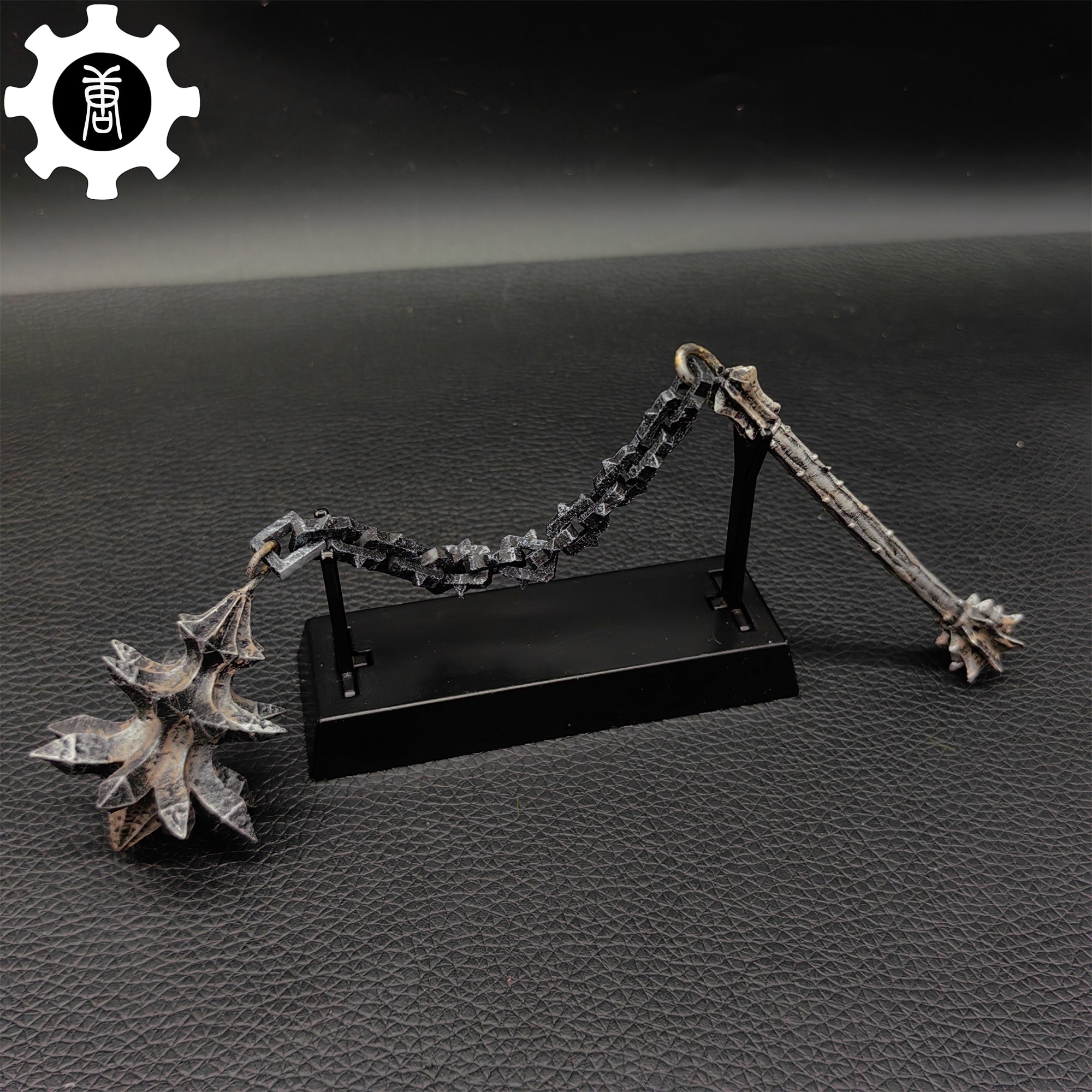 3D Printed 1: 12 Scale Flail Of The Witch-King Replica Flail & Stand - Tophatter Daily Deals