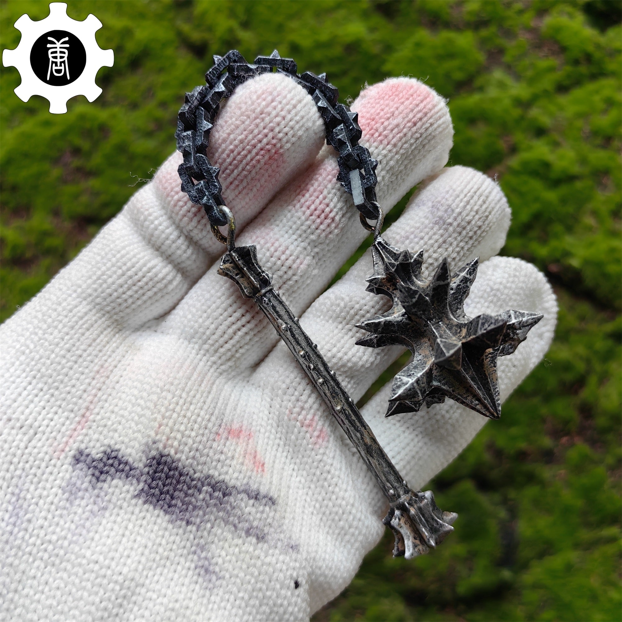 3D Printed 1: 12 Scale Flail Of The Witch-King Replica Flail Only - Tophatter Daily Deals