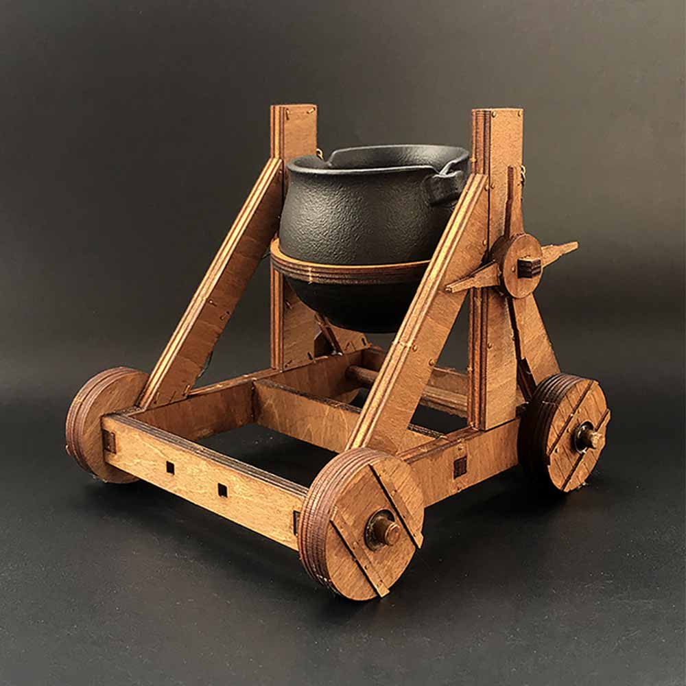 AM007 Flaming Chariot Wooden Mechanical Toys Military Model Kits for Adults 3D Mechanical Model Kit - Tophatter Daily Deals