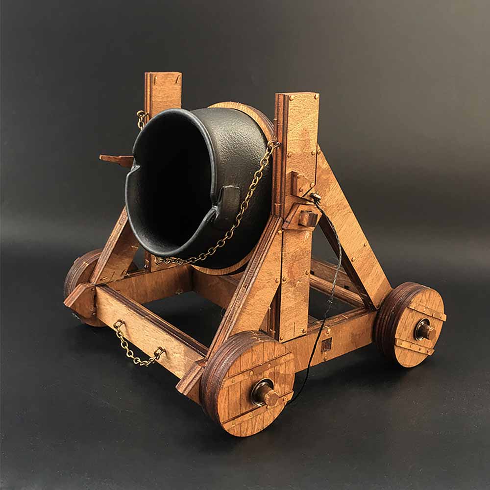 AM007 Flaming Chariot Wooden Mechanical Toys Military Model Kits for Adults 3D Mechanical Model Kit - Tophatter Daily Deals