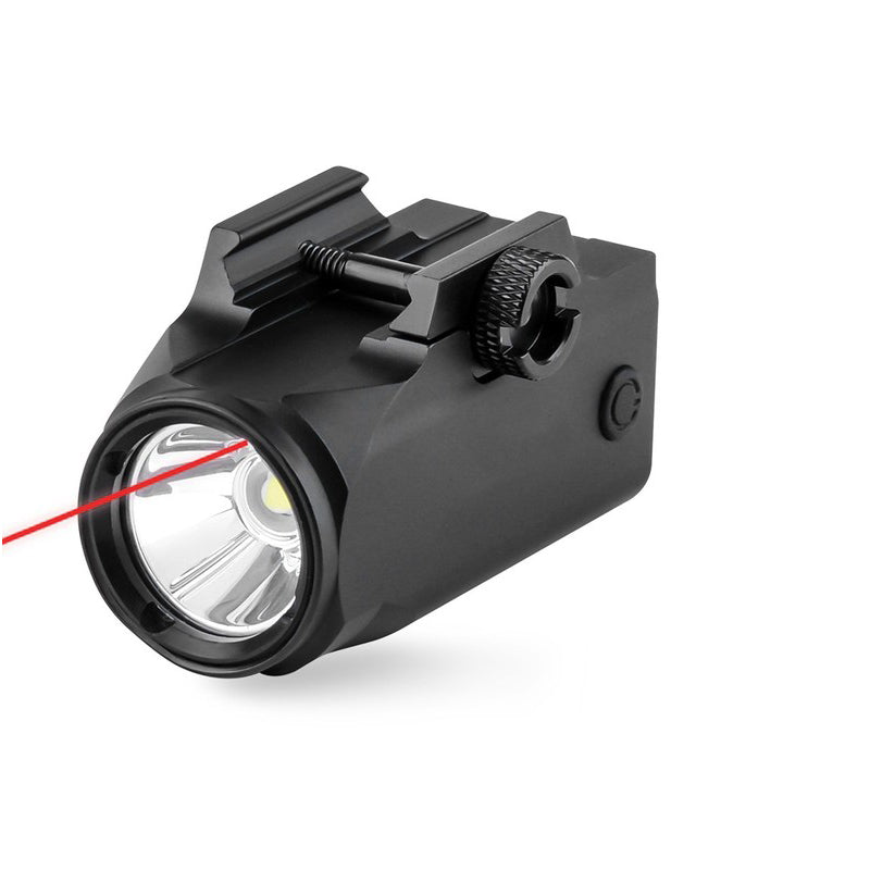 Flashlight Red Green Laser Fast Charge 20-21mm Rail Red Laser - Tophatter Daily Deals