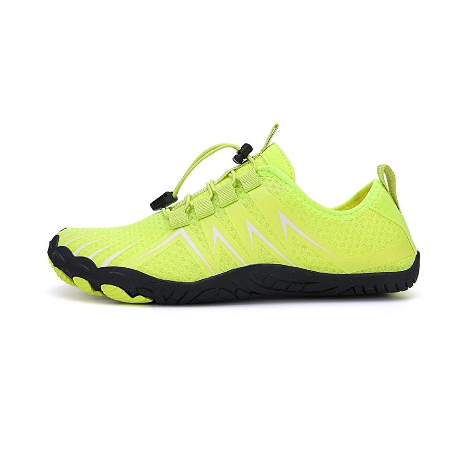 Flat Running Shoes – Breathable Mesh Sports Shoes for Daily Wear & Exercise Fluorescent Green Flat running shoes - Tophatter Daily Deals