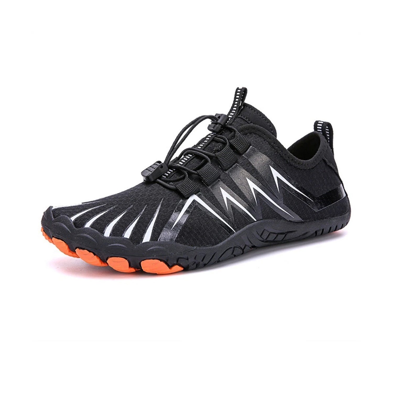 Flat Running Shoes – Breathable Mesh Sports Shoes for Daily Wear & Exercise Black Flat running shoes - Tophatter Daily Deals