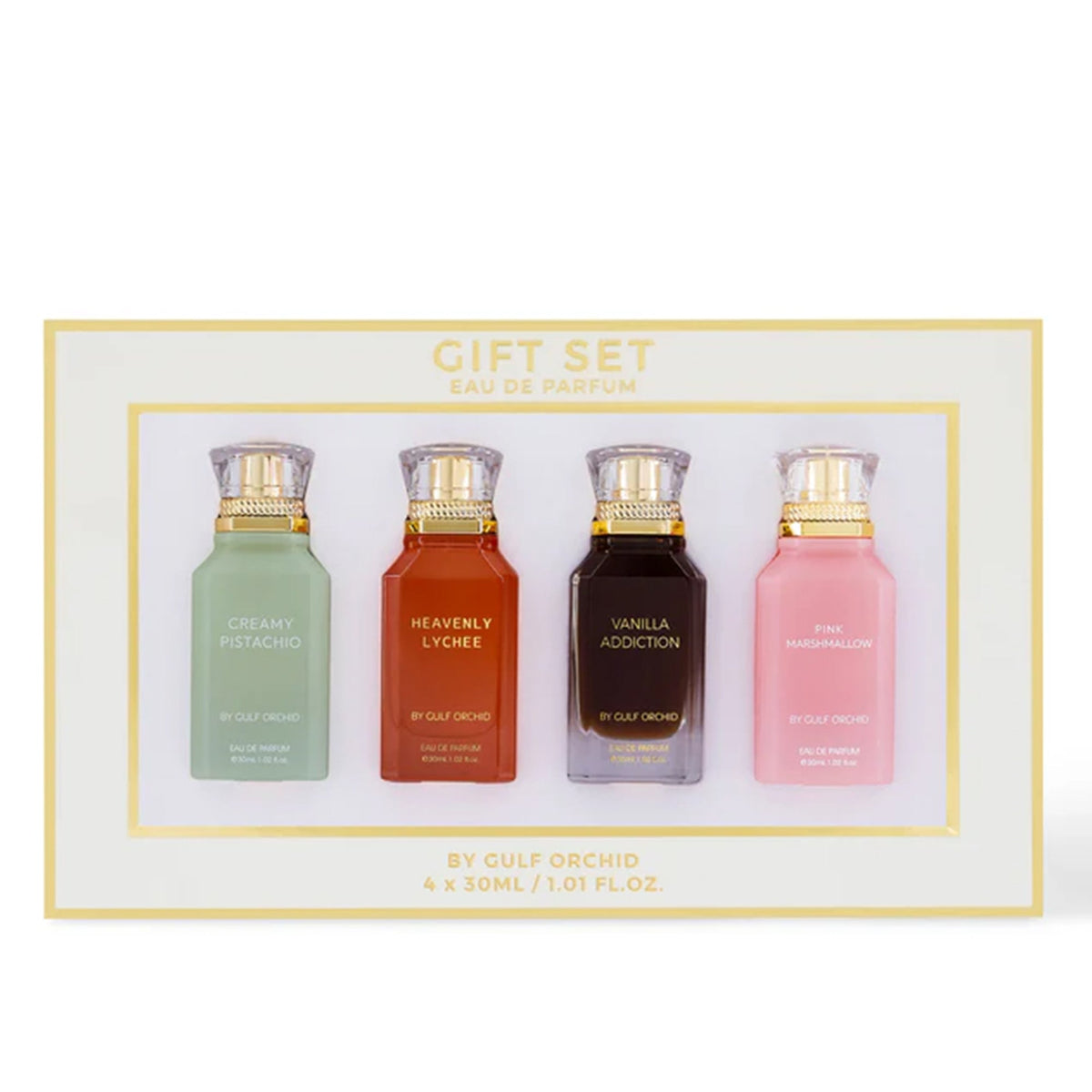 Gulf Orchid Flirt Edition Eau De Parfum 4 x 30ml Gift Set - Tophatter Daily Deals
