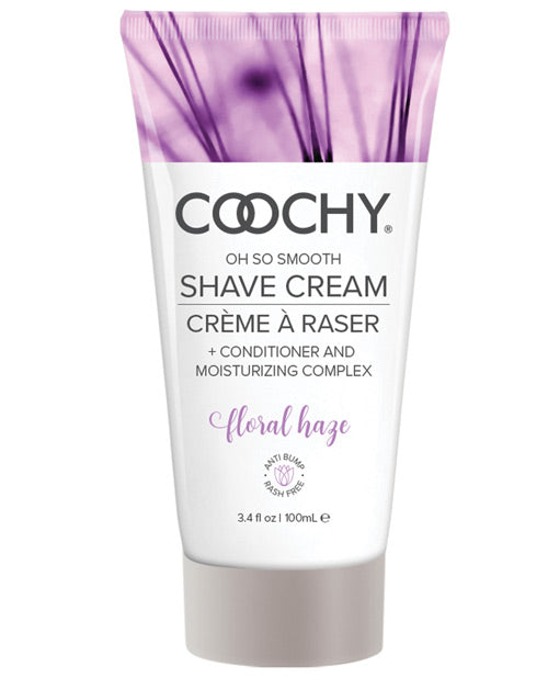 COOCHY Shave Cream 3.4 oz Floral Haze Shave Cream - Tophatter Daily Deals
