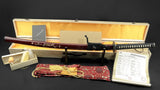 "Flower Of Fiji" Samurai Master Katana