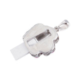 Crystal Flower USB Flash Drive 2.0 Rose Necklace Charm 16 GB - 3 Colors USB Flash Drive - Tophatter Daily Deals