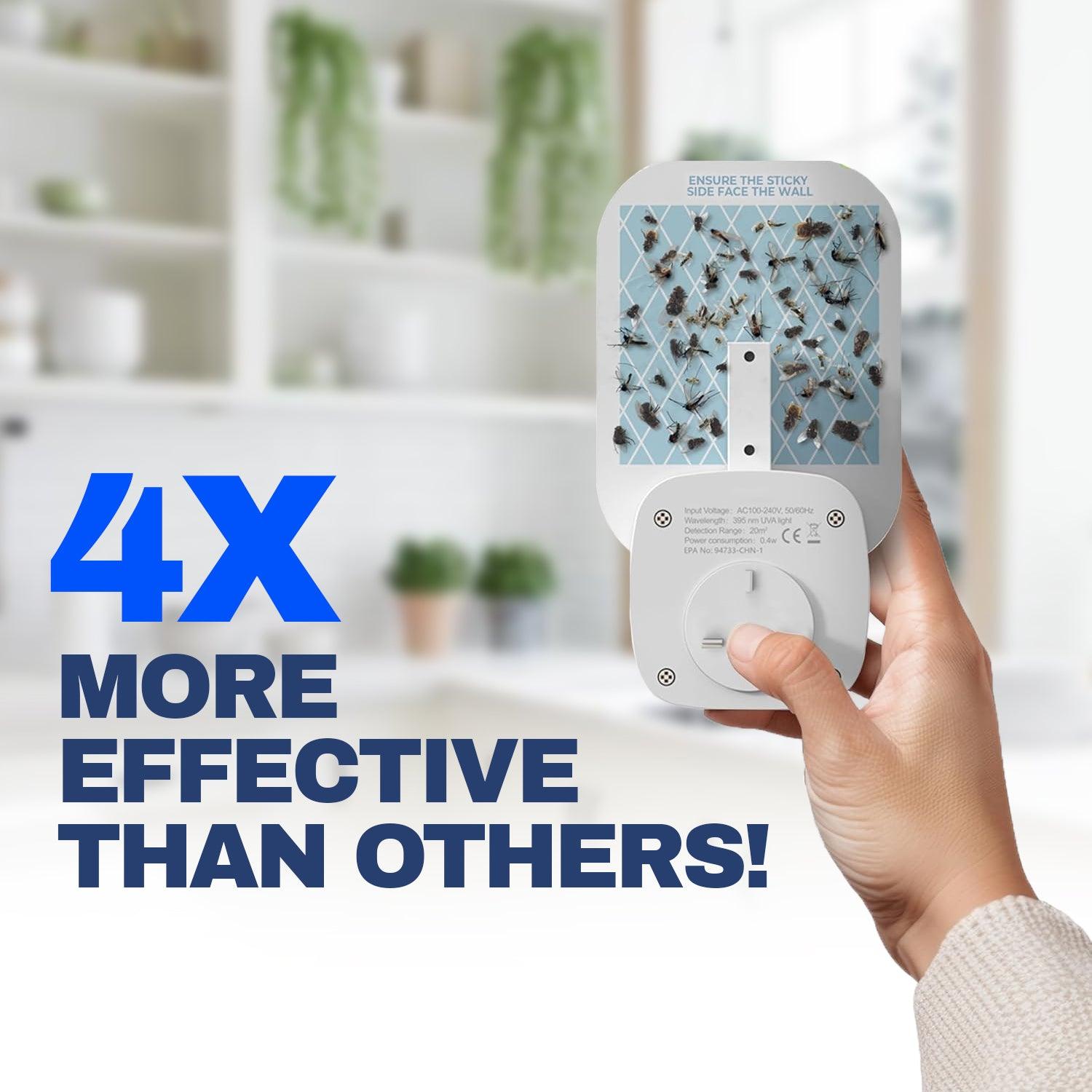 Indoor Fly Trap - Fly Trap Indoor, Fruit Fly Traps for Indoors, Gnat Traps for House Indoor, Fly Catcher Indoor Home - Tophatter Daily Deals