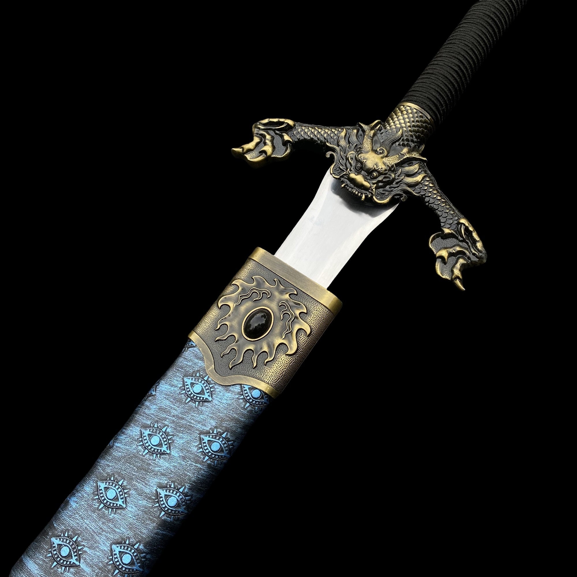 Chinese Style Life-size Flying Dragon Battleb Sword Replica - Tophatter Daily Deals