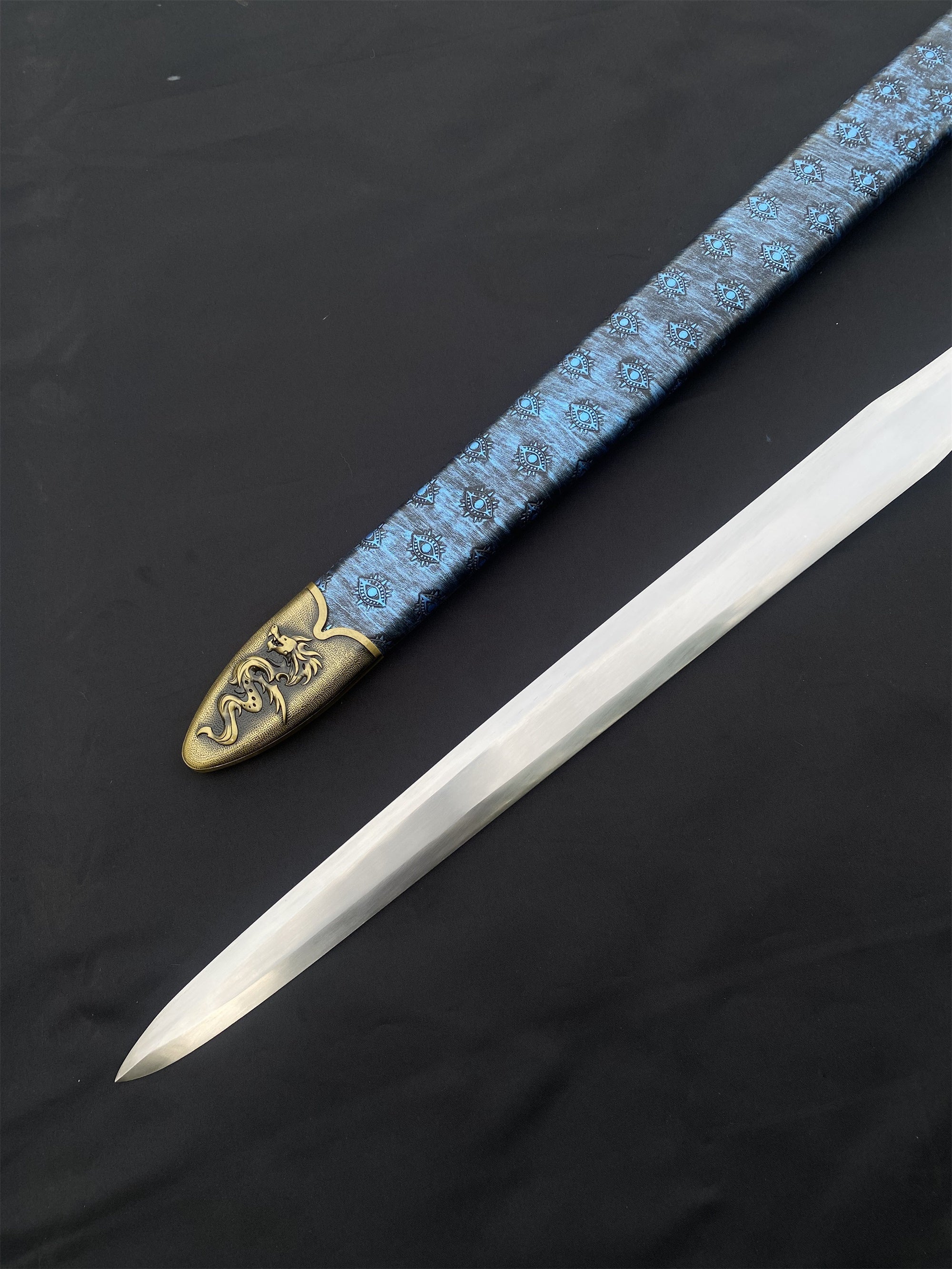 Chinese Style Life-size Flying Dragon Battleb Sword Replica - Tophatter Daily Deals