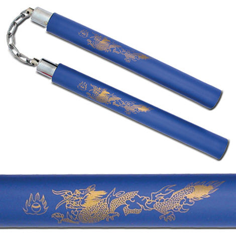 Foam Padded Dragon Nunchaku Karate - Tophatter's Guns'N'Weapons Store Collectible Weapons - Tophatter Daily Deals