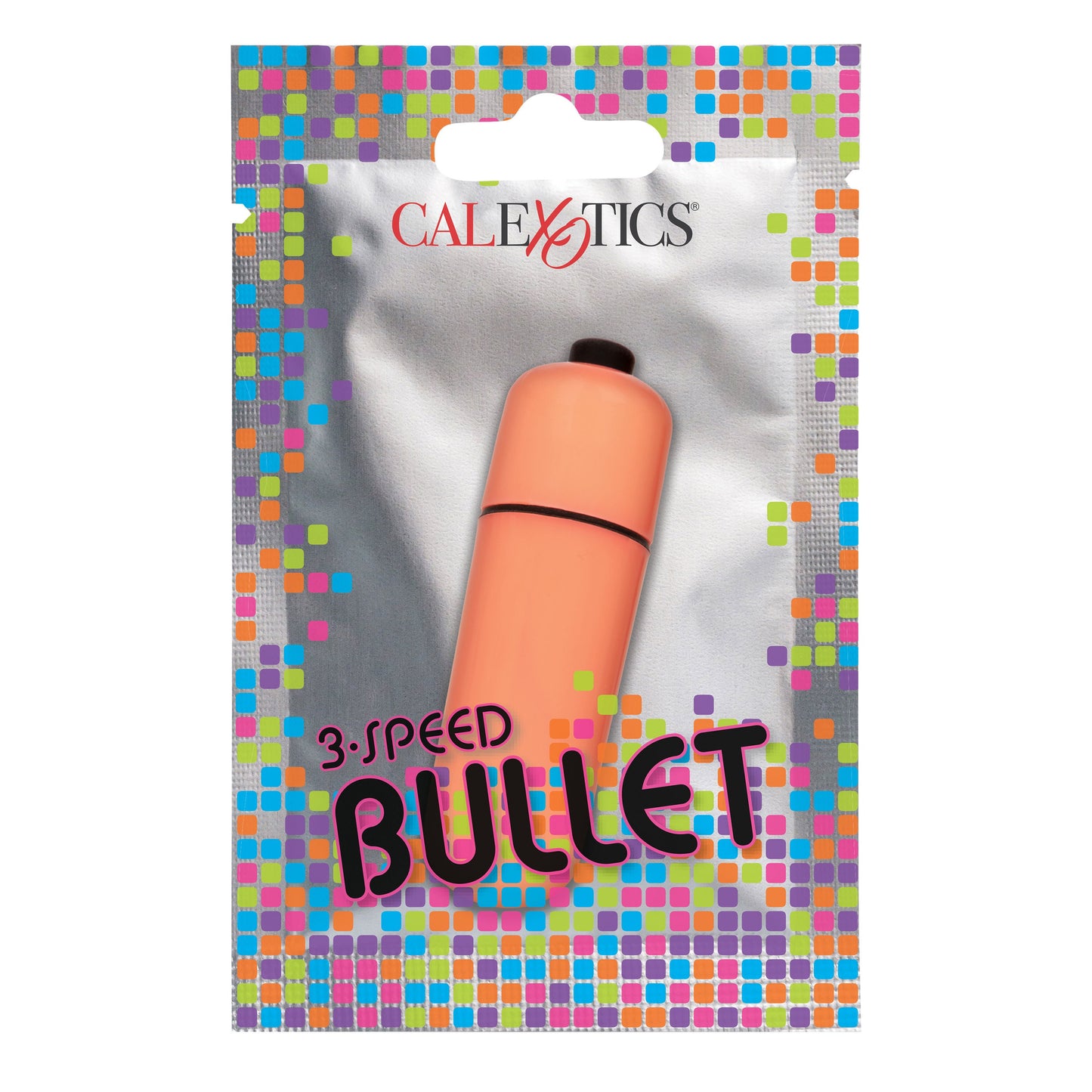 Foil Pack 3-Speed Bullet Vibrator in Vibrant Orange Color > Vibrators > Mini Vibrators - Tophatter Daily Deals