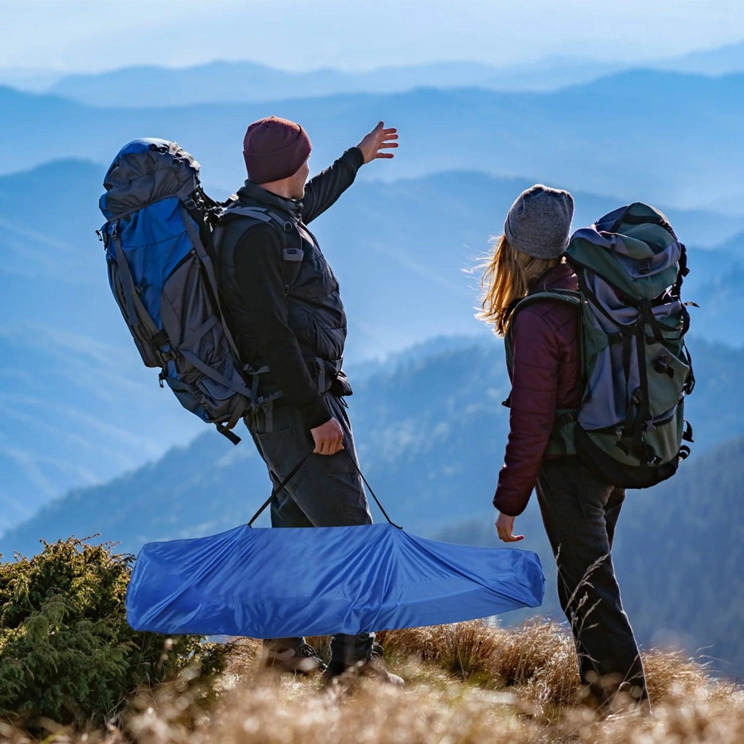 Outdoor Camping Chair - Padded Folding Camping Deluxe Fold Chairs High Back With Cup Holder & Carry Bag Personal Care - Tophatter Daily Deals