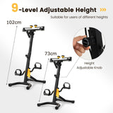 Best Exercise Bike at Home - Pedal Exercise Bike Hand Arm Leg & Knee Fitness Machine Exercise & Fitness - Tophatter Daily Deals