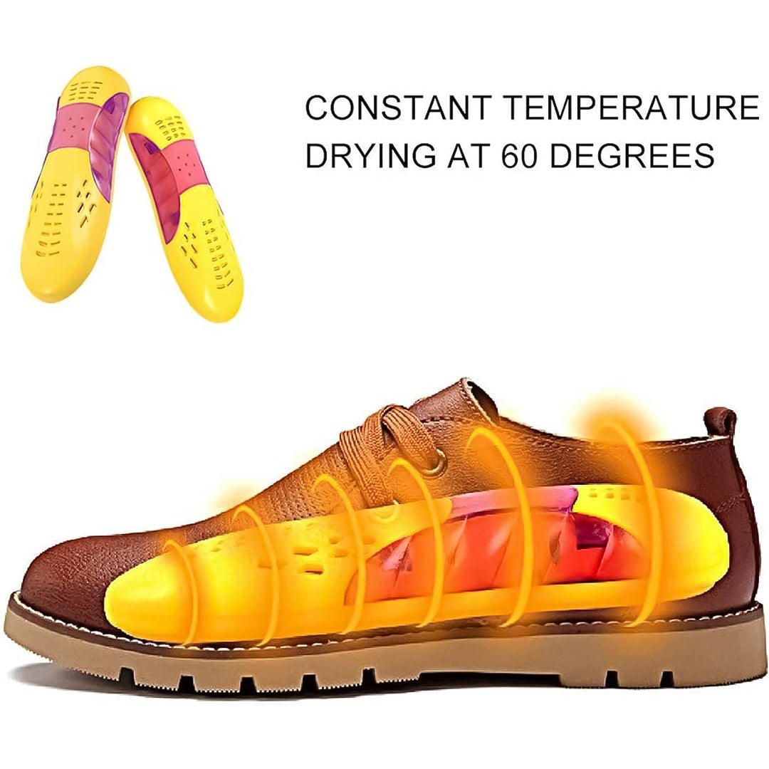 Electric Shoe Dryer UK -Shoe Dryer Heater Foot Protector Boot Odor Deodorant Dehumidifier Sterilizer Apparel & Accessories - Tophatter Daily Deals